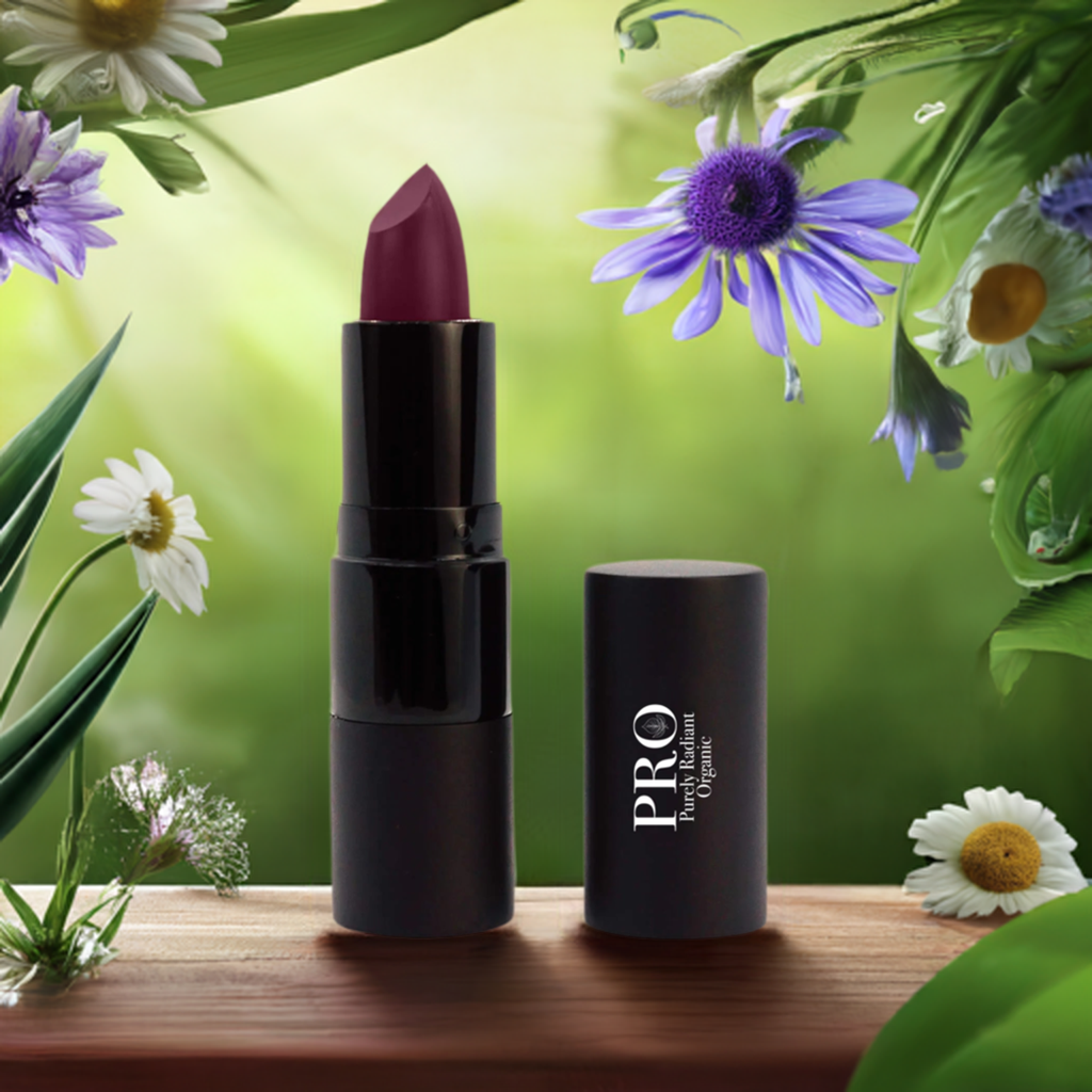 Purely Radiant Organic Blackberry Champagne Lipstick