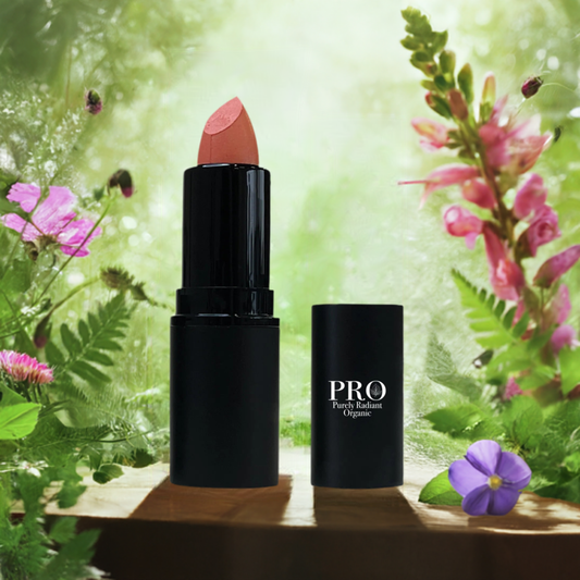 Organic Barely Beige Lipstick: Pure Sophistication and Natural Hydration