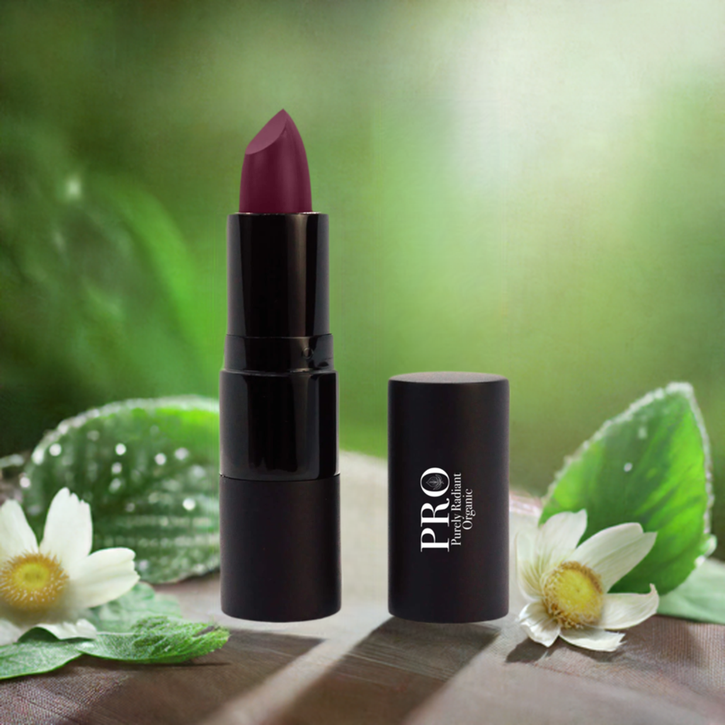 Purely Radiant Organic Blackberry Champagne Lipstick