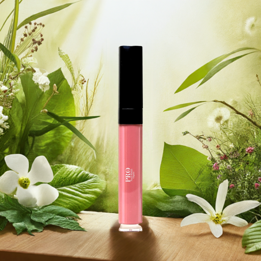 Organic Lip Gloss, Hydrating Serum, Shine Enhancing Balm, Natural Cosmetic, Vegan Beauty, Moisturizing Elixir