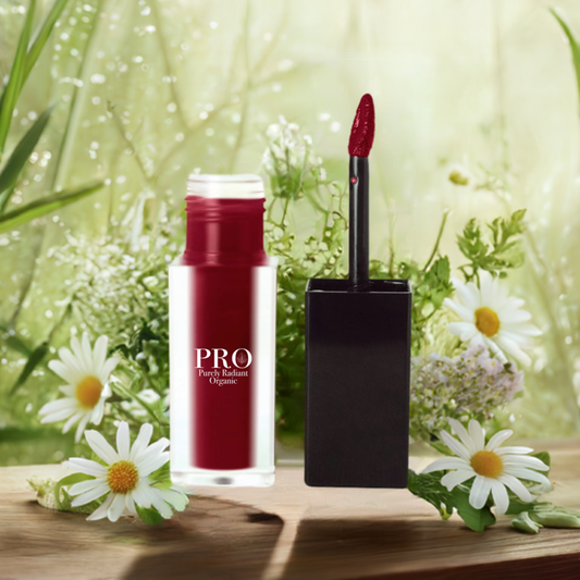 Organic Dark Sienna Matte Lip Color for Long-Lasting Flawless Lips