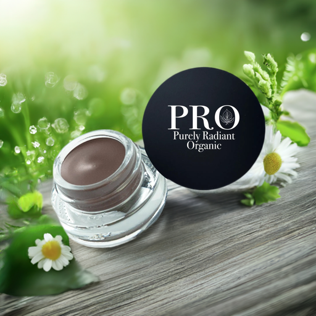 Discover Flawless Brows with Medium Brown Brow Pomade by Purely Radiant Organic