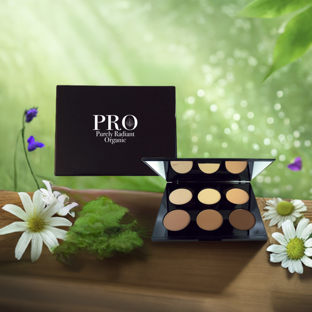 Purely Radiant Organic - Contour and Highlight Palette - Natural Glow