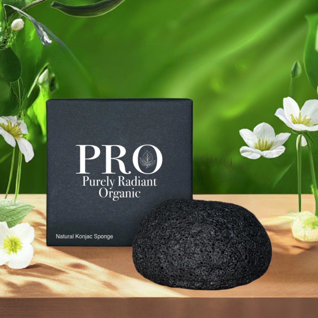 Organic Purely Radiant Konjac Sponge for Natural Facial Cleanser