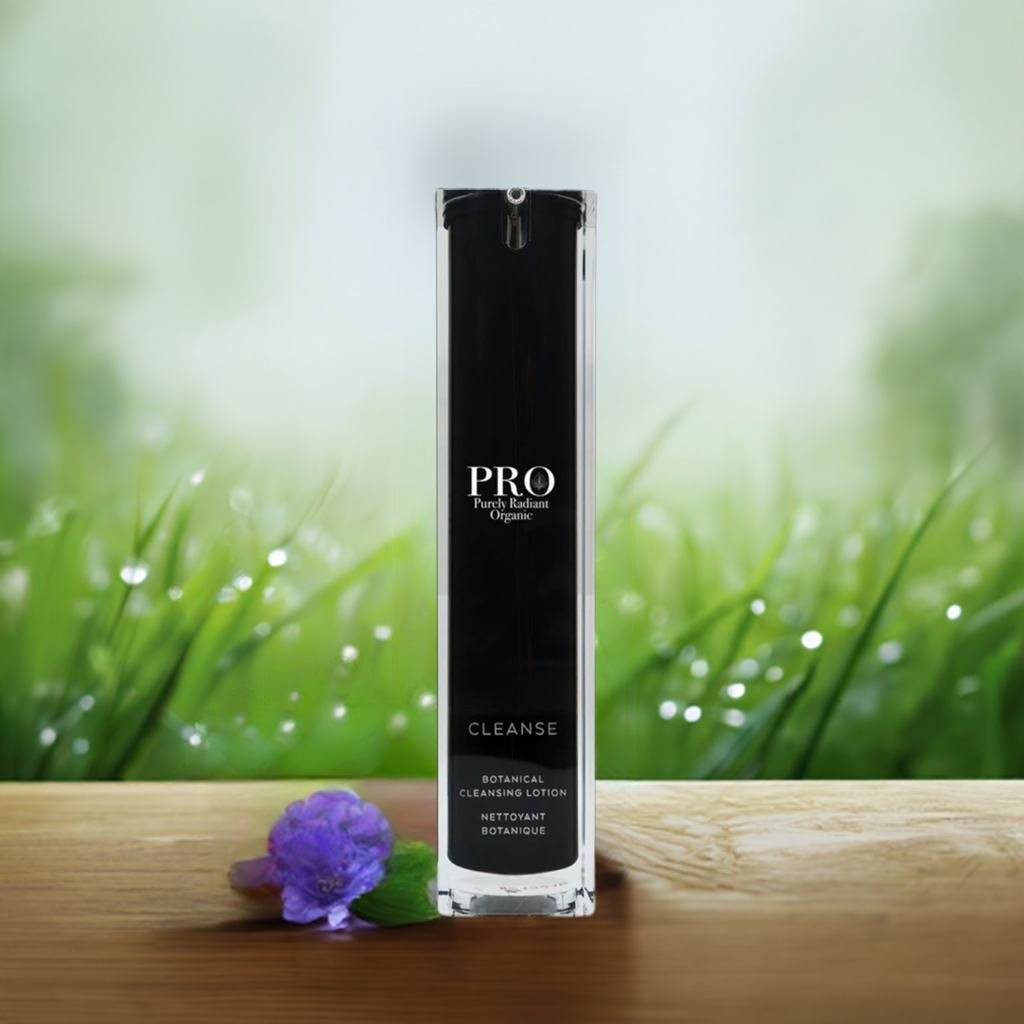 Purely Radiant Organic Botanical Cleansing Lotion - Mild and Nourishing Skincare