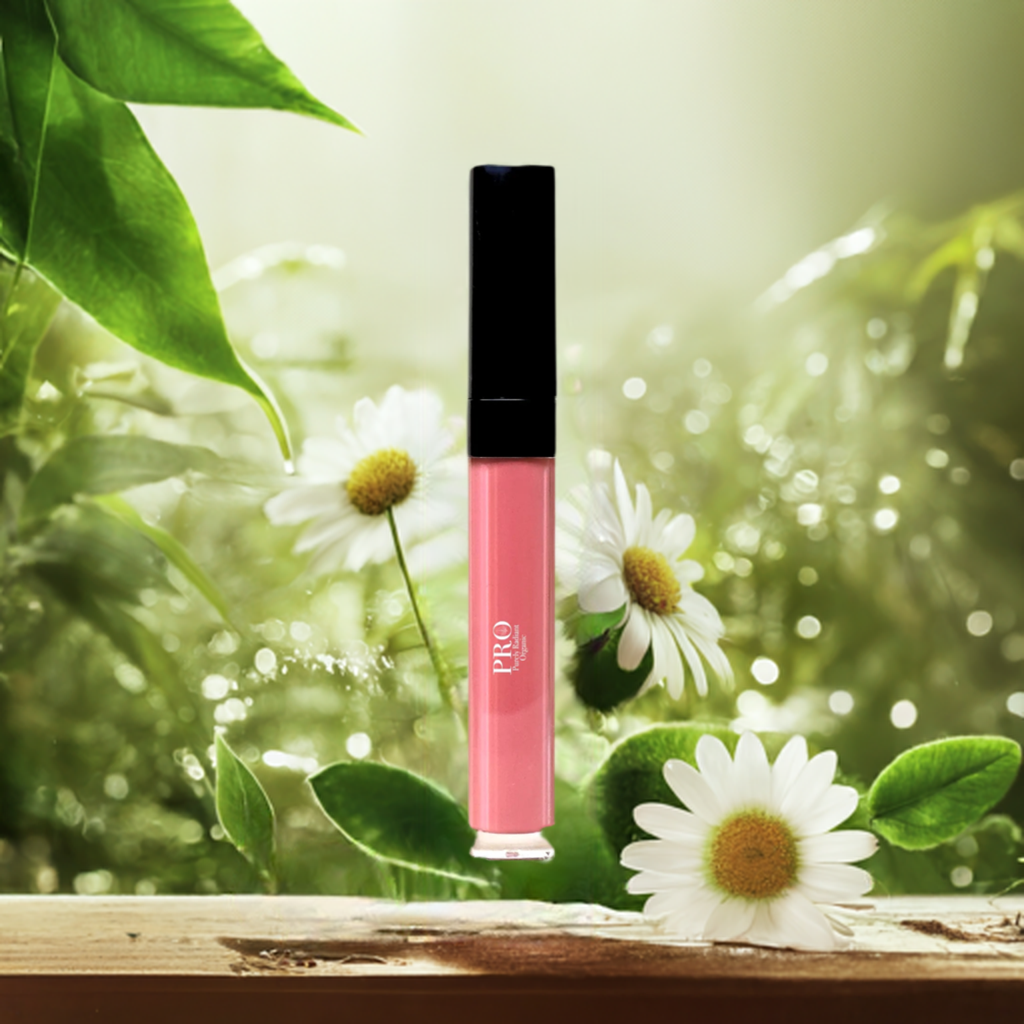 Organic Lip Gloss, Hydrating Serum, Shine Enhancing Balm, Natural Cosmetic, Vegan Beauty, Moisturizing Elixir