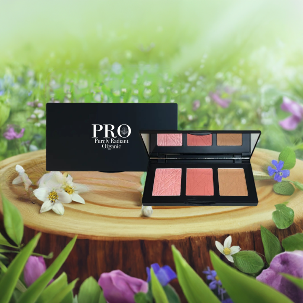 Purely Radiant Organic's Pro Cheek Palette - Blushy