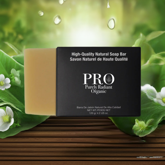 Purely Radiant Organic - Natural Basil Blast Soap