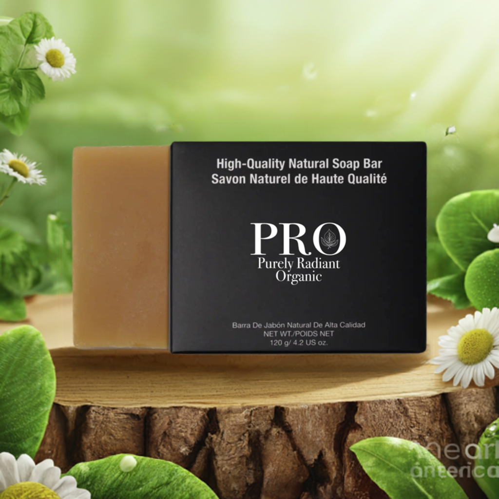 Purely Radiant Organic - Natural Fresh Turmeric Soap