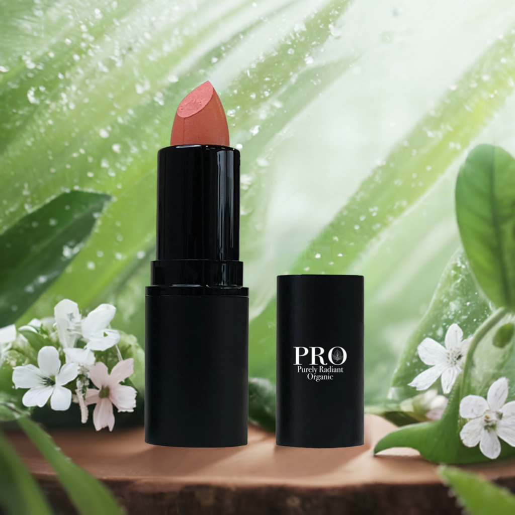 Organic Barely Beige Lipstick: Pure Sophistication and Natural Hydration