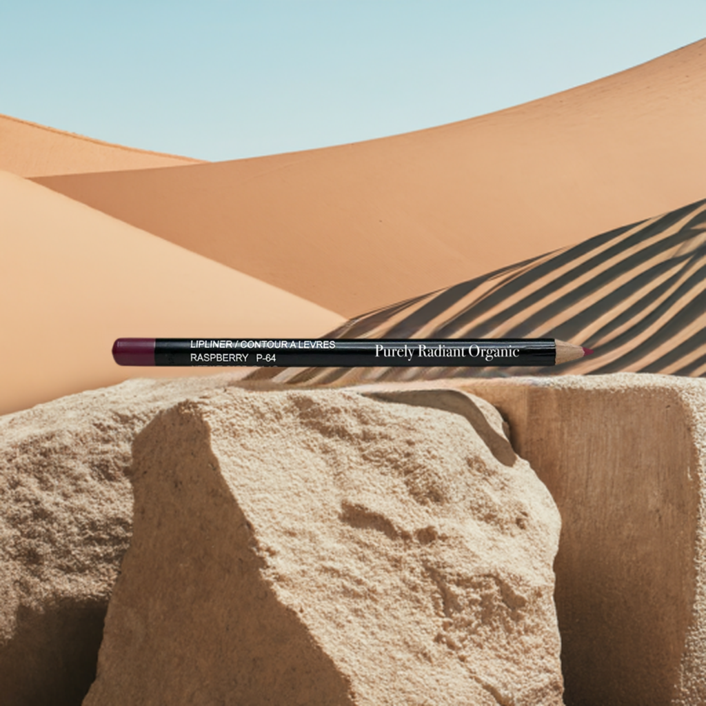 Eco-Friendly Organic Raspberry Lip Liner for Smooth and Creamy Application