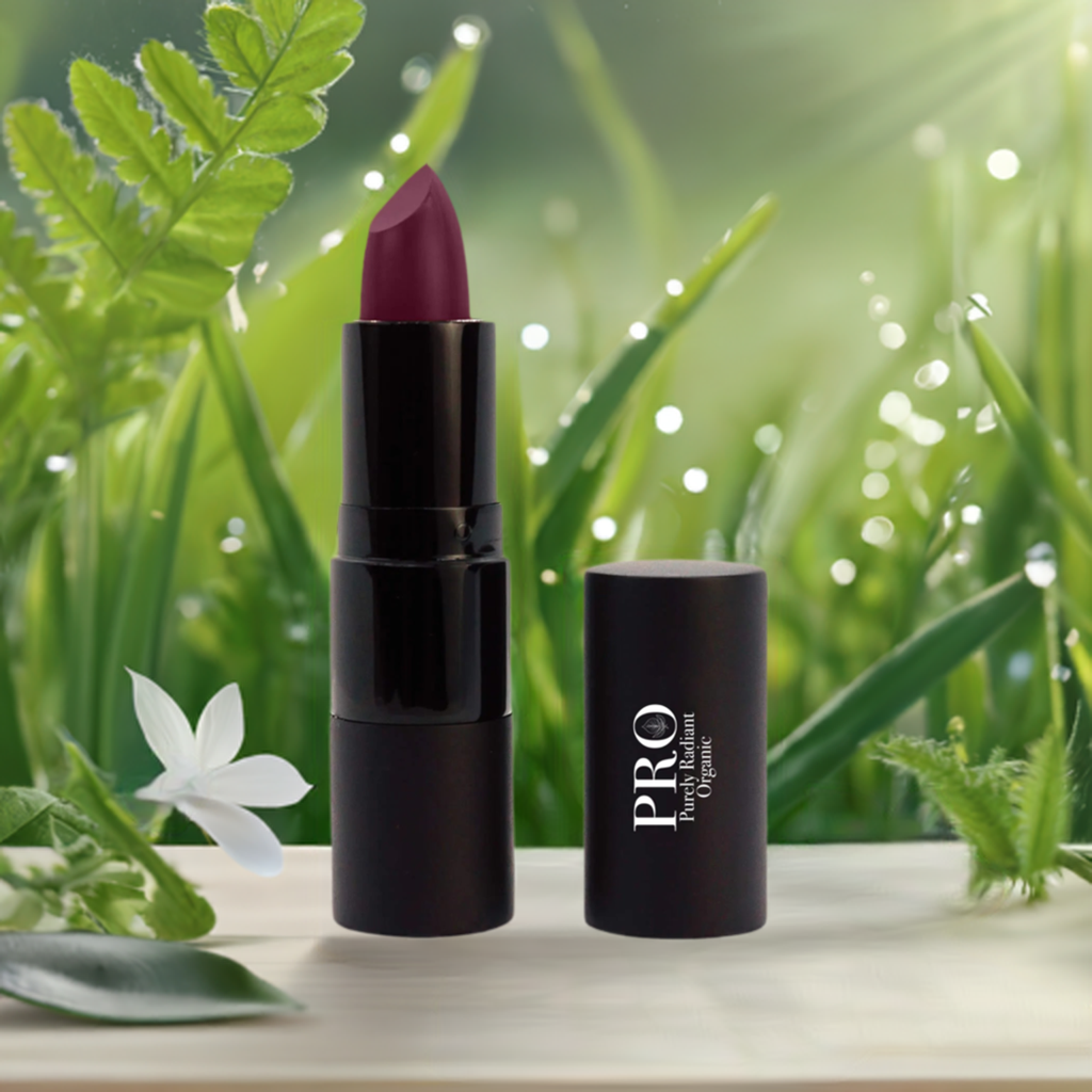 Purely Radiant Organic Blackberry Champagne Lipstick