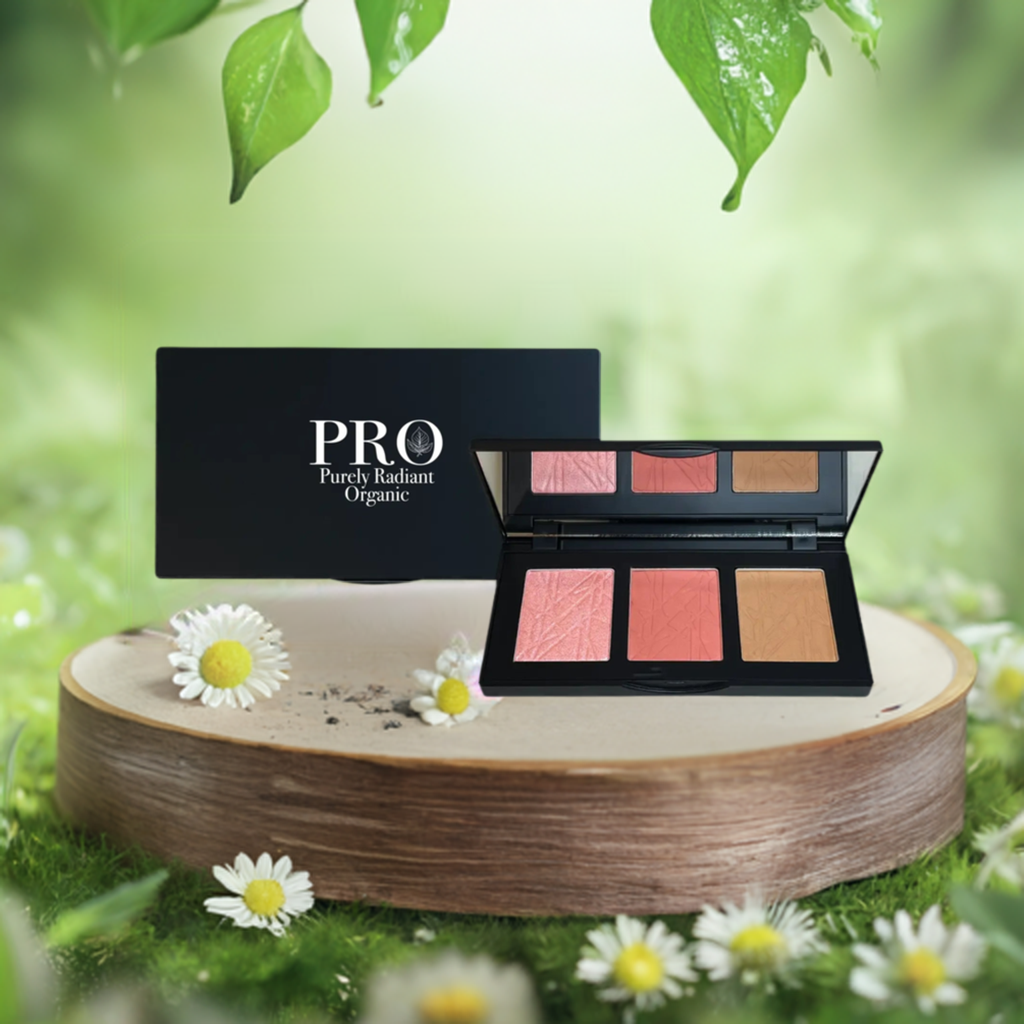 Purely Radiant Organic's Pro Cheek Palette - Blushy