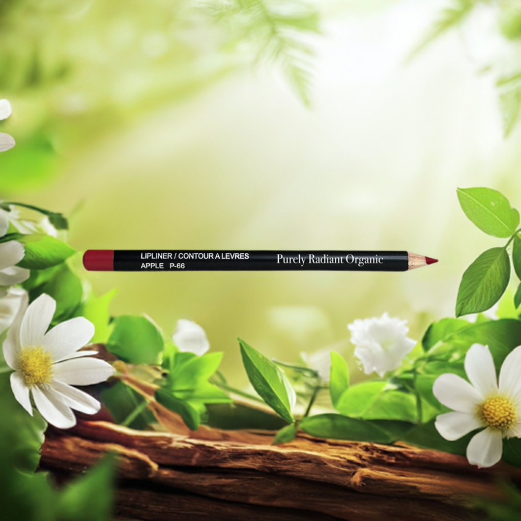 Organic Apple Lip Liner - Long-Lasting, Creamy, Smudge-Free, Eco-Friendly