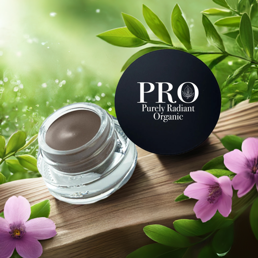 Waterproof Light Brown Organic Eyebrow Sculpting Pomade with Oil Control