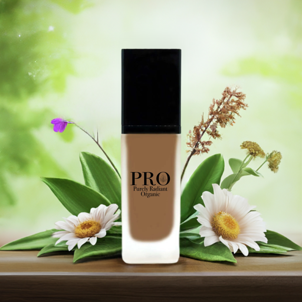 Purely Radiant Organic Foundation with SPF - Brunette