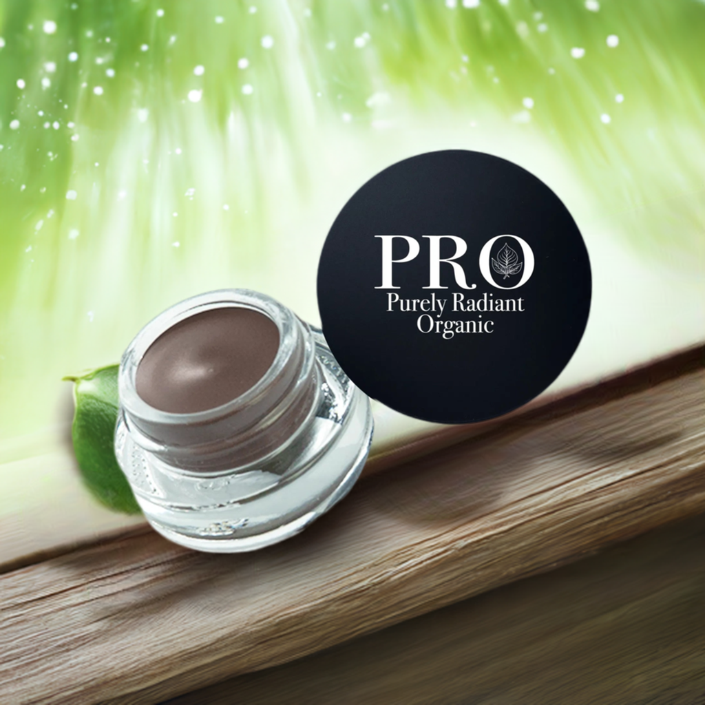 Discover Flawless Brows with Medium Brown Brow Pomade by Purely Radiant Organic