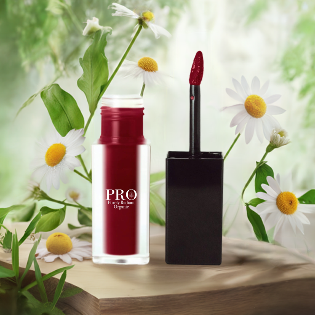 Organic Dark Sienna Matte Lip Color for Long-Lasting Flawless Lips