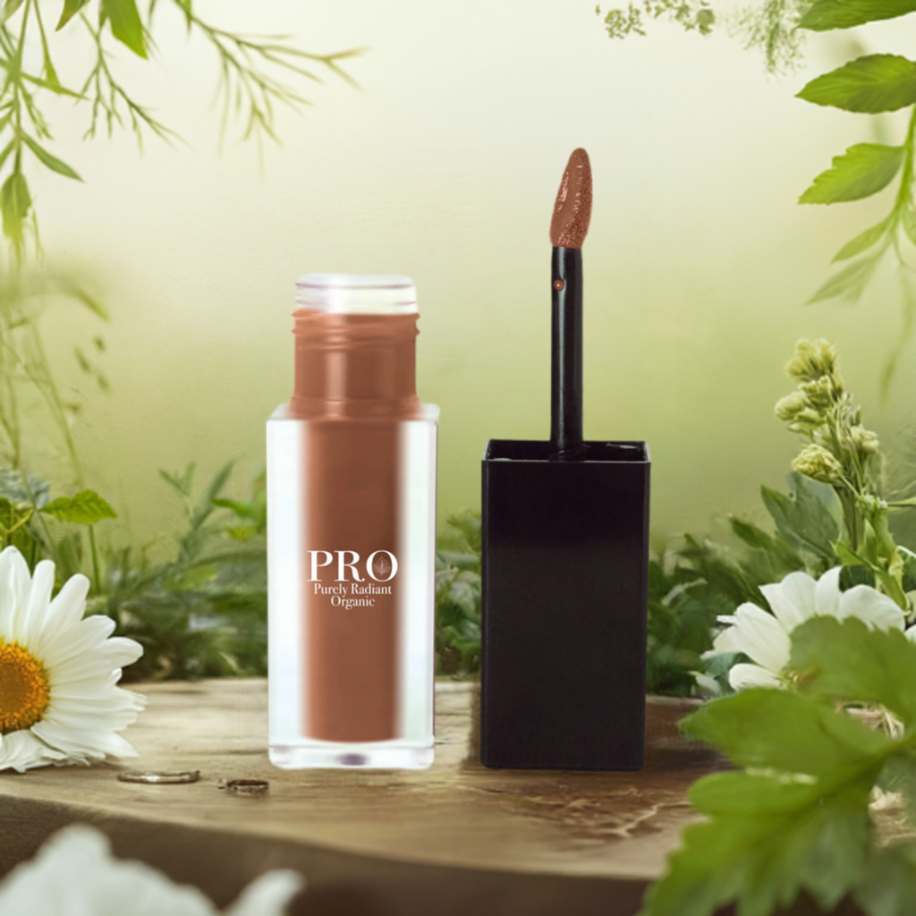 Taupe Matte Lip Stain: The Ultimate Superstay Lipstick by Purely Radiant Organic