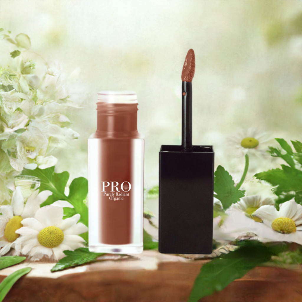 Get Flawlessly Matte Lips with Purely Radiant Organic's Cocoa Kiss Matte Lip Stain