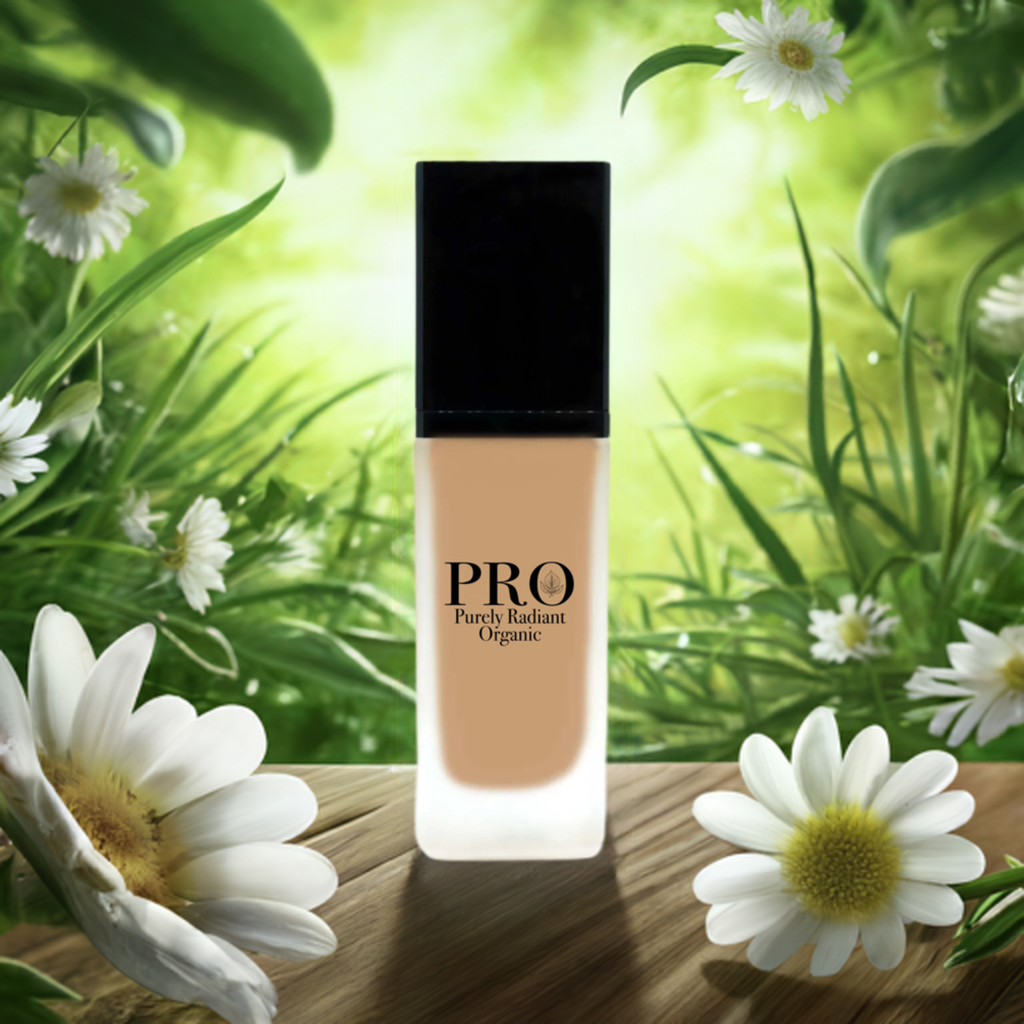 Unveil Your Natural Glow: Purely Radiant Organic Foundation with SPF - Oak