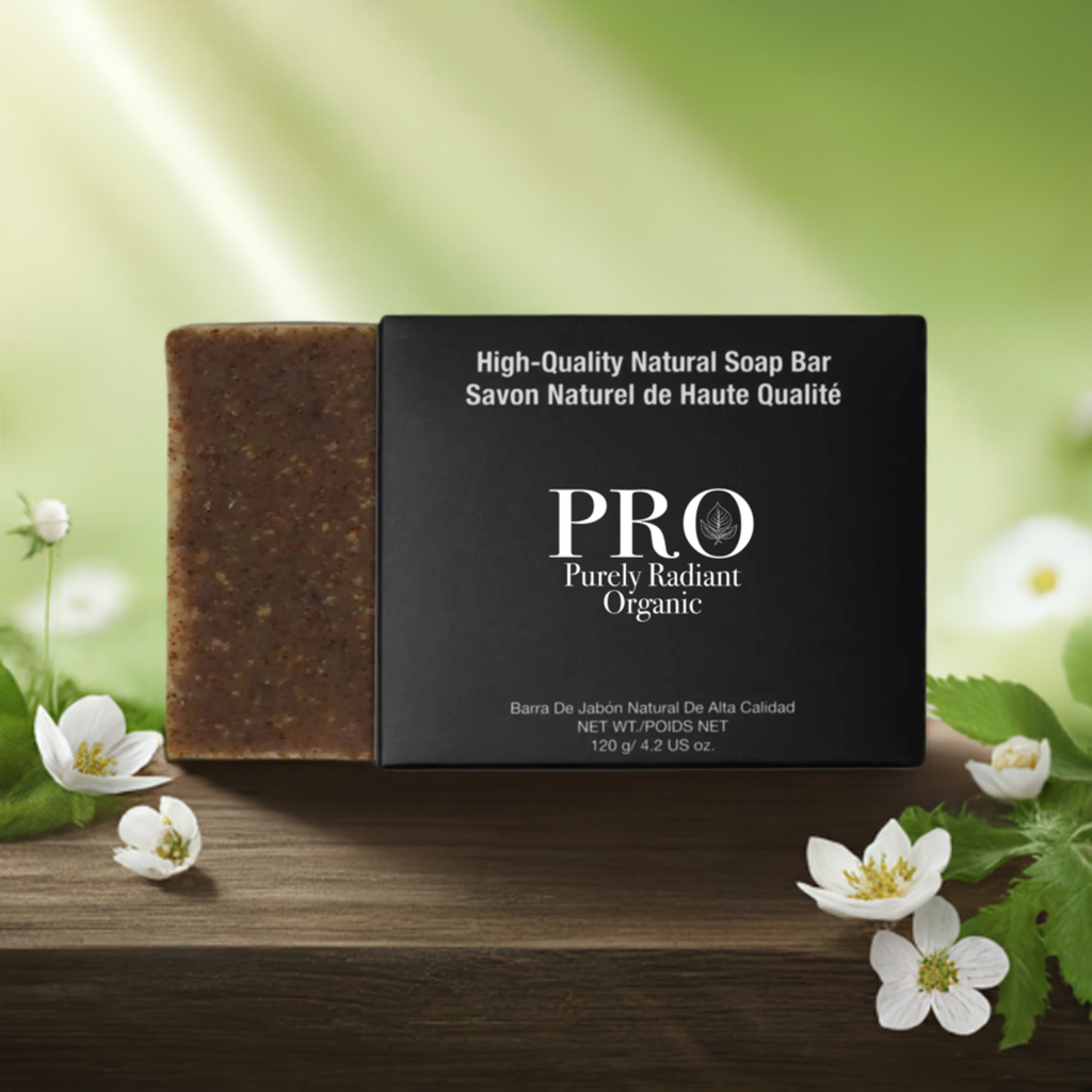 Natural Organic Apricot Exfoliating Soap for Radiant Skin