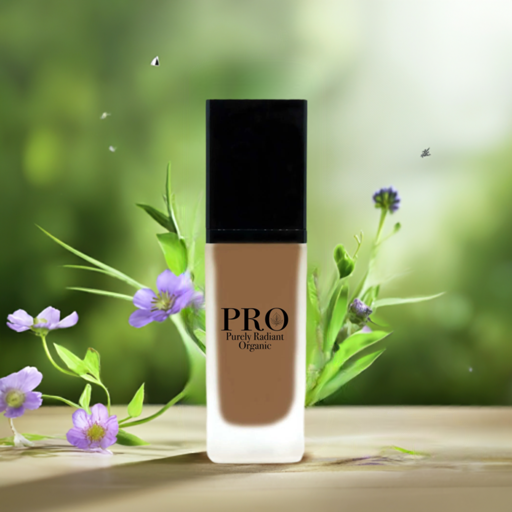 Purely Radiant Organic Foundation with SPF - Brunette