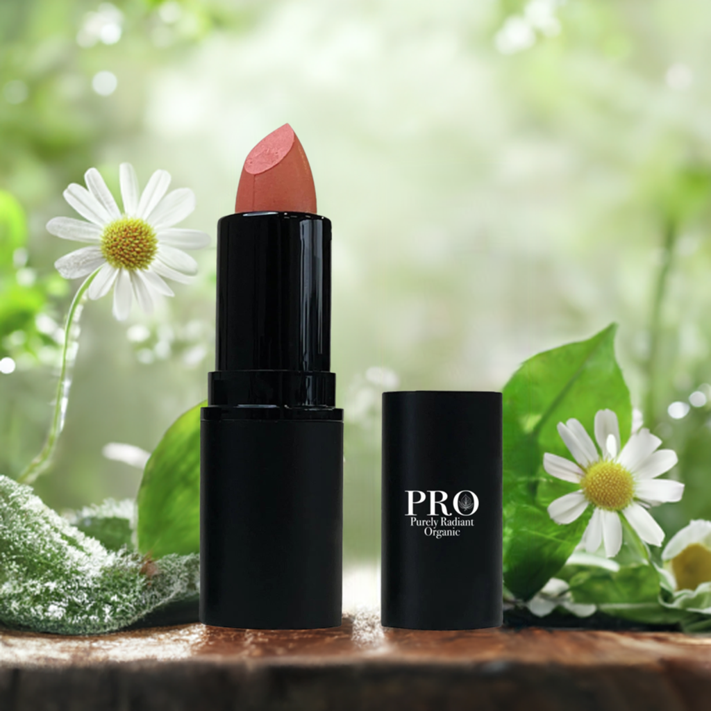 Organic Barely Beige Lipstick: Pure Sophistication and Natural Hydration