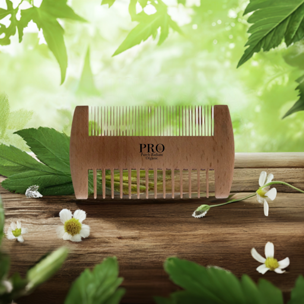 Purely Radiant Organic - Bamboo Beard Comb