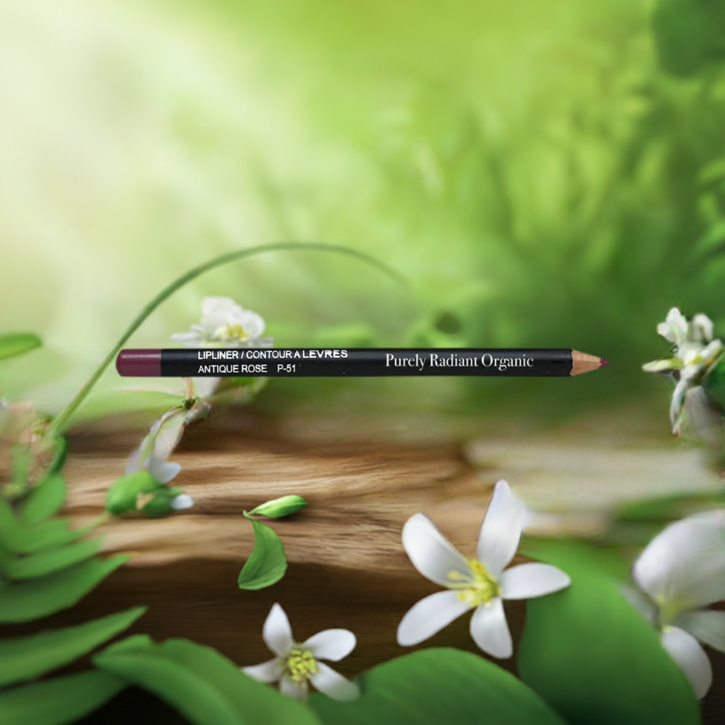 Antique Rose Lip Liner for Defined, Fuller, Eco-Friendly Lips