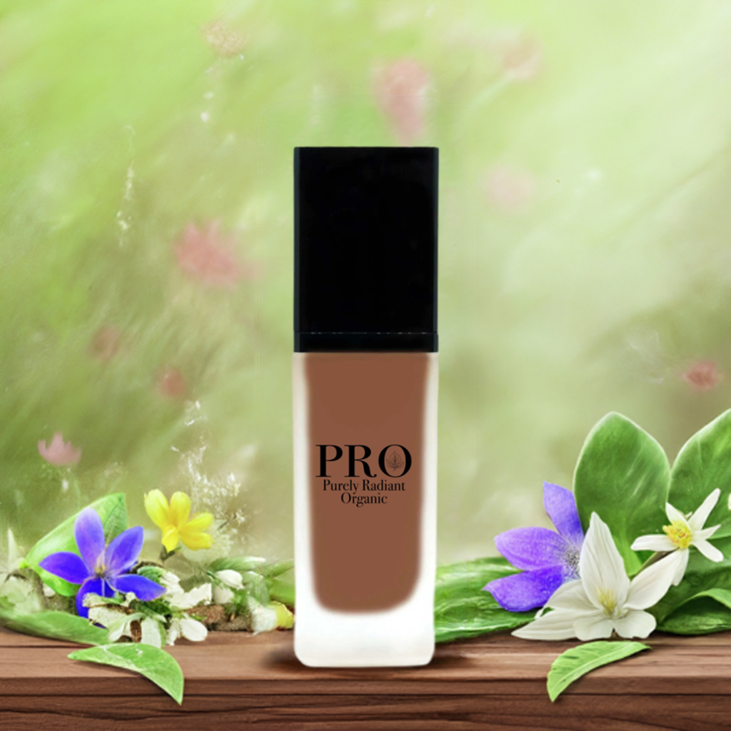 Purely Radiant Organic Foundation with SPF - Amber