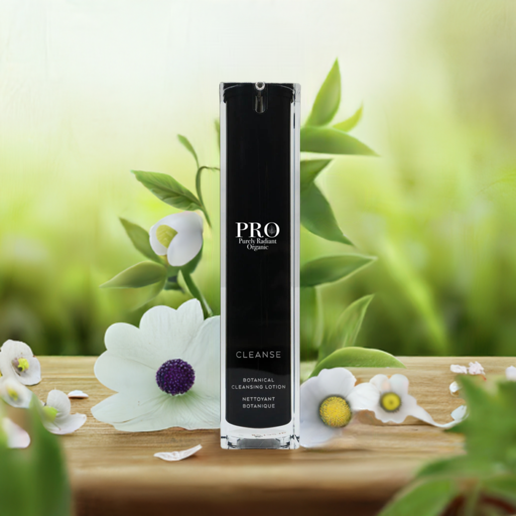 Purely Radiant Organic Botanical Cleansing Lotion - Mild and Nourishing Skincare