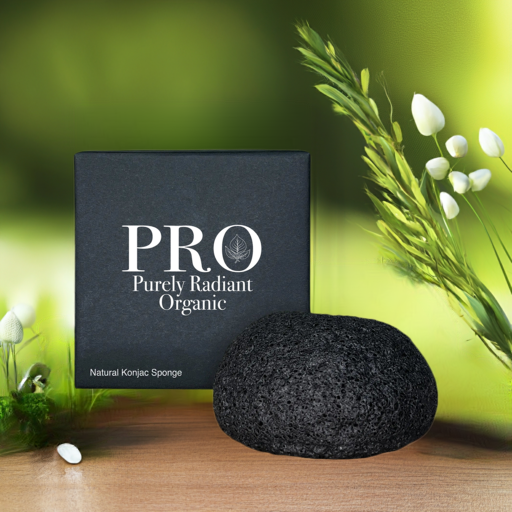 Organic Purely Radiant Konjac Sponge for Natural Facial Cleanser