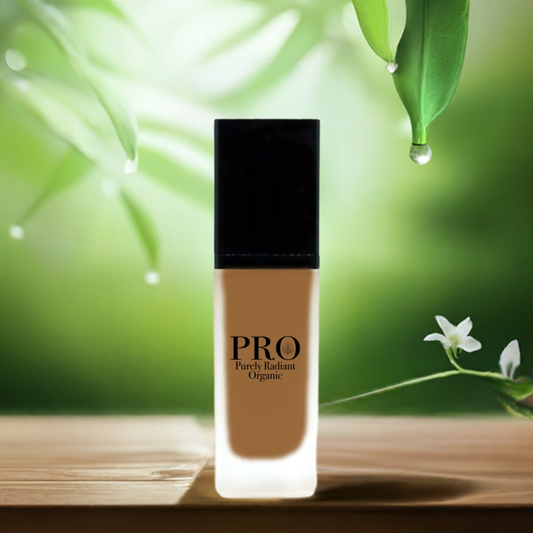 Purely Radiant Organic Foundation with SPF - Maple