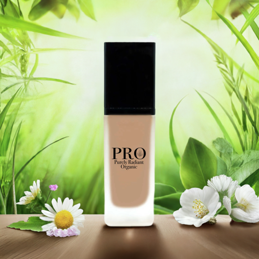 Purely Radiant Organic Foundation with SPF - Mile Beach