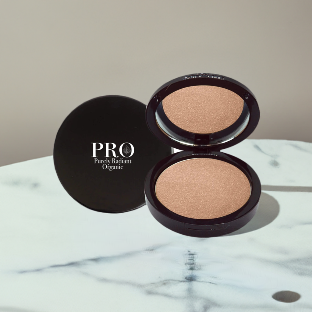 Natural Glowing Luminizing Powder for Dewy Skin Finish