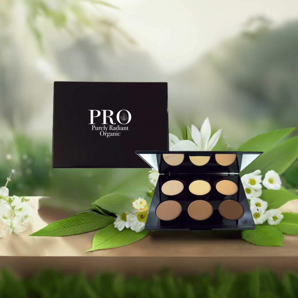 Purely Radiant Organic - Contour and Highlight Palette - Natural Glow