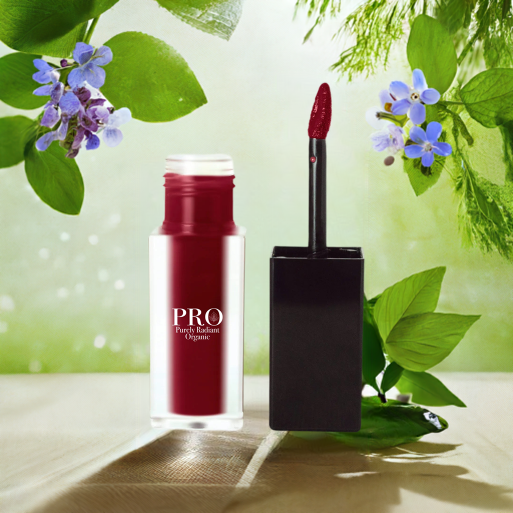 Organic Dark Sienna Matte Lip Color for Long-Lasting Flawless Lips