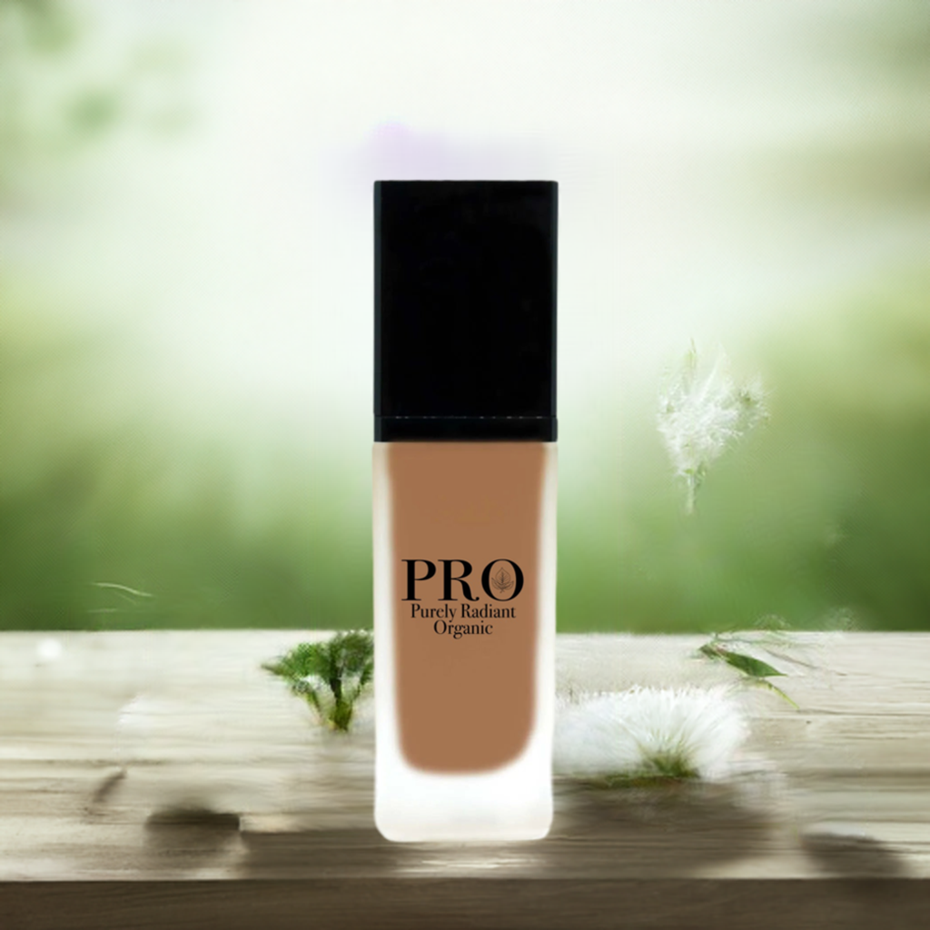 Purely Radiant Organic Foundation with SPF - Bronze Night