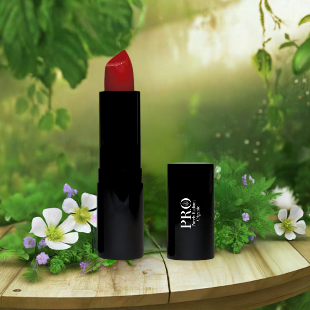 Purely Radiant Organic's Luxury Cream Lipstick in Regal Red