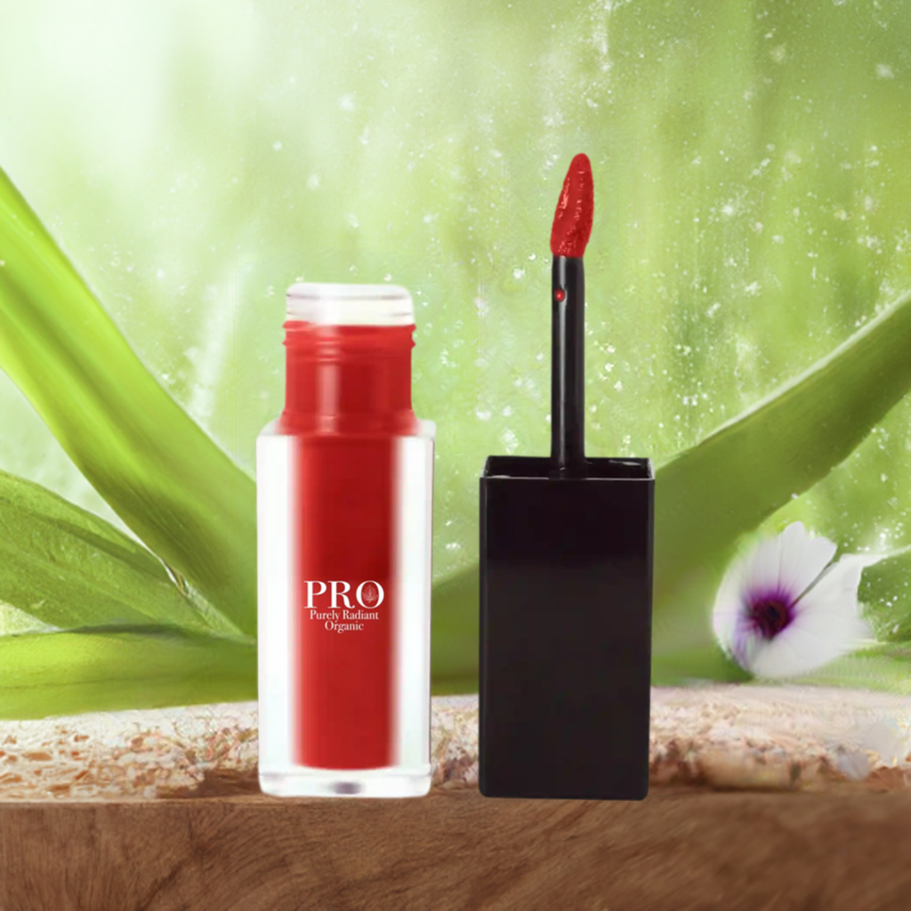 Purely Radiant Organic's Matte Lip Stain in Velvet Red