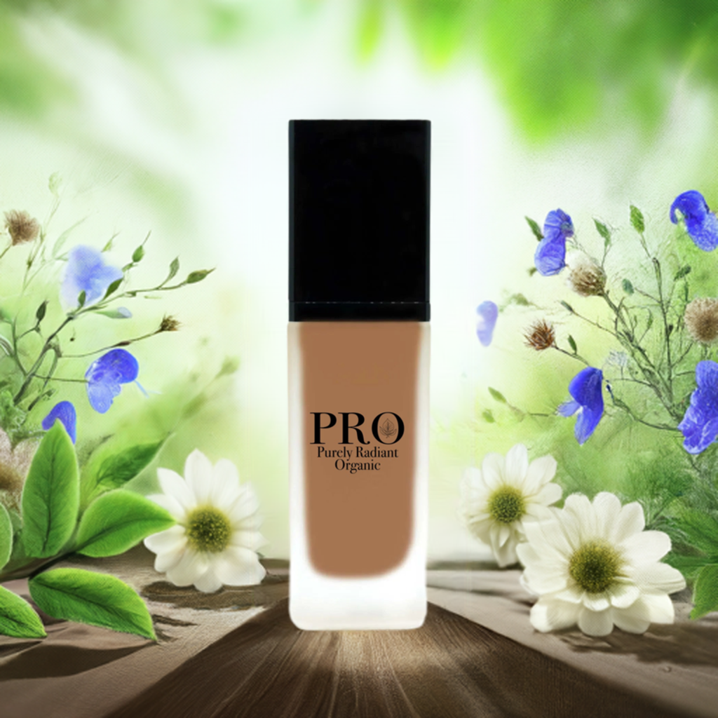 Purely Radiant Organic Foundation with SPF - Bronze Night