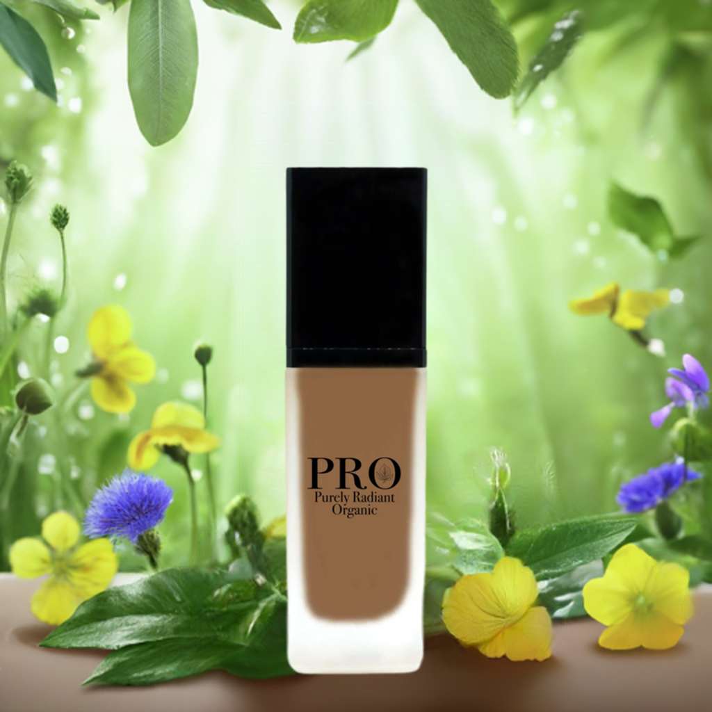 Purely Radiant Organic Foundation with SPF - Brunette