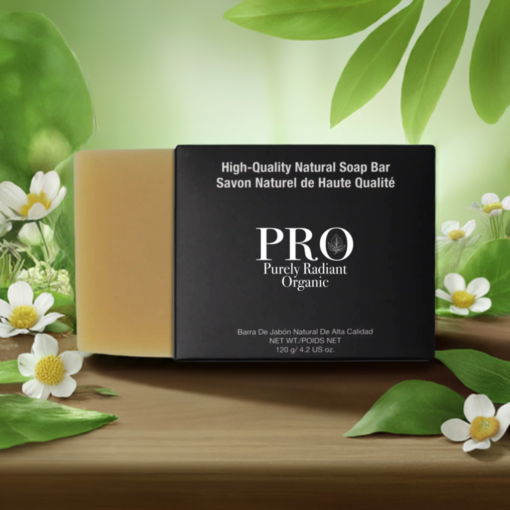 Purely Radiant Organic - Natural Basil Blast Soap