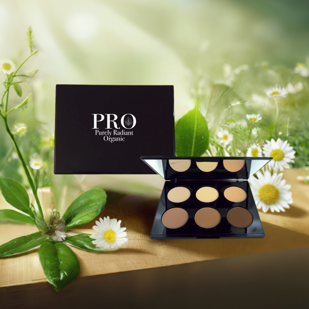 Purely Radiant Organic - Contour and Highlight Palette - Natural Glow