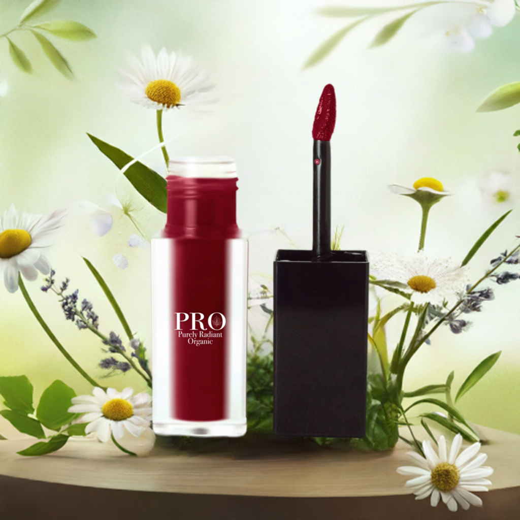 Organic Dark Sienna Matte Lip Color for Long-Lasting Flawless Lips