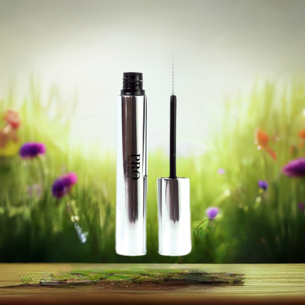 Organic Clear Eyebrow Gel for Natural Brow Hold and Shape, Pure Radiance Boost