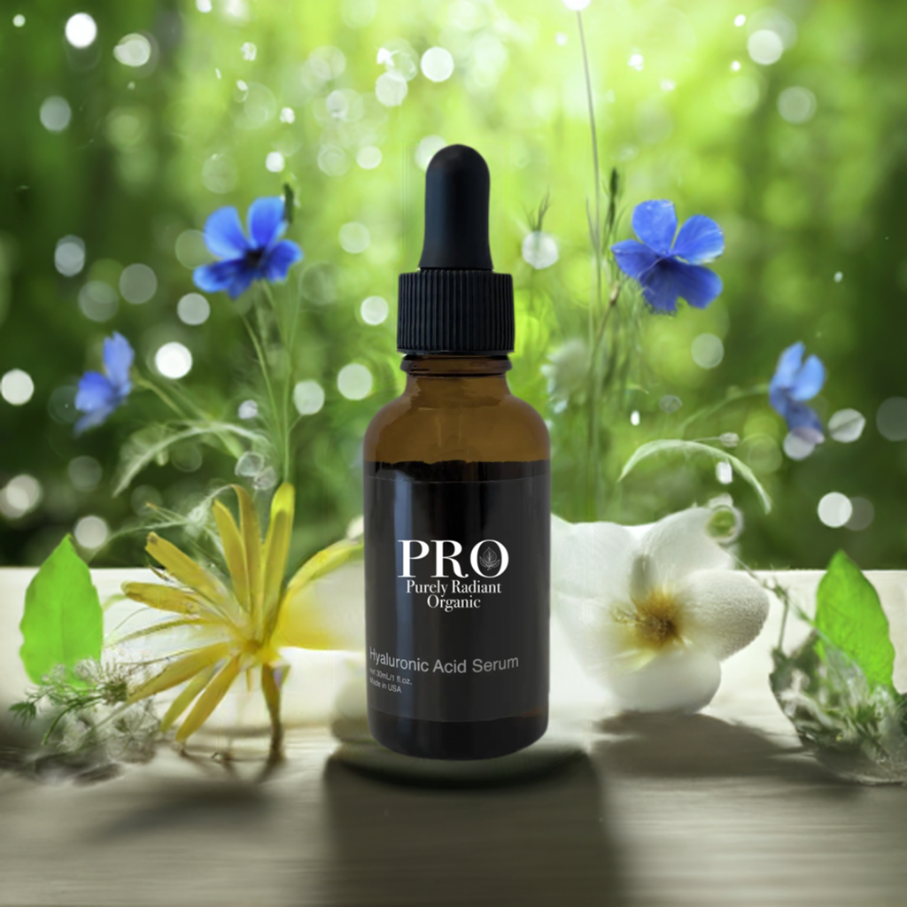 Natural Organic Hydrating Anti-Aging Hyaluronic Acid Face Serum