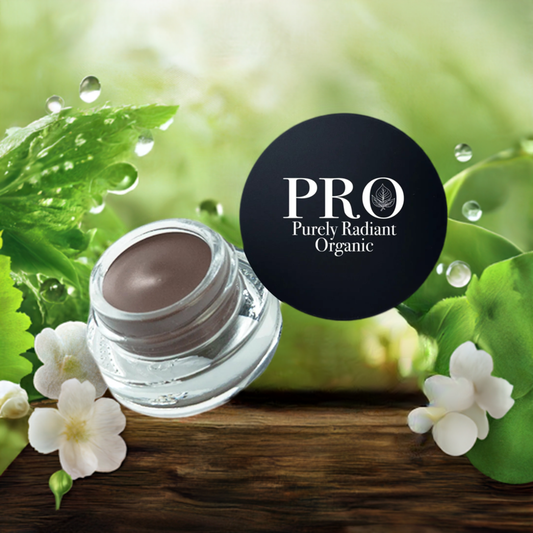 Discover Flawless Brows with Medium Brown Brow Pomade by Purely Radiant Organic