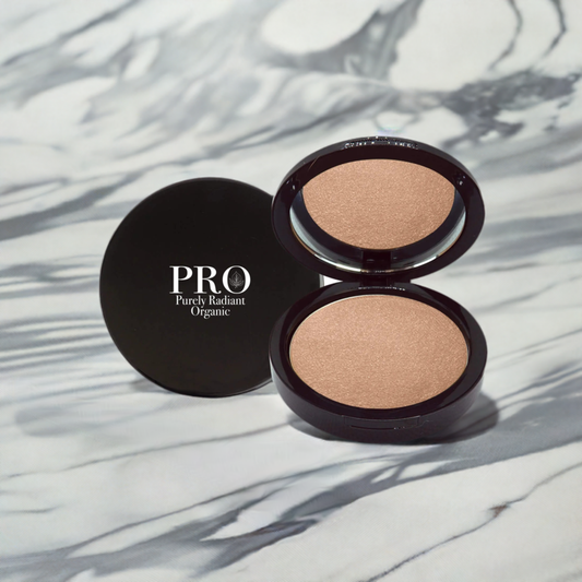 Natural Glowing Luminizing Powder for Dewy Skin Finish